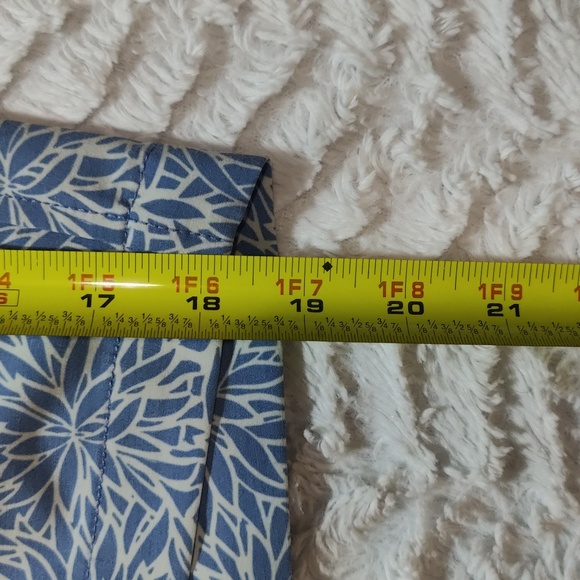 313. Faherty Beacon Swim Trunks | Colors: Blue Waters Frond Print - Picture 6 of 10